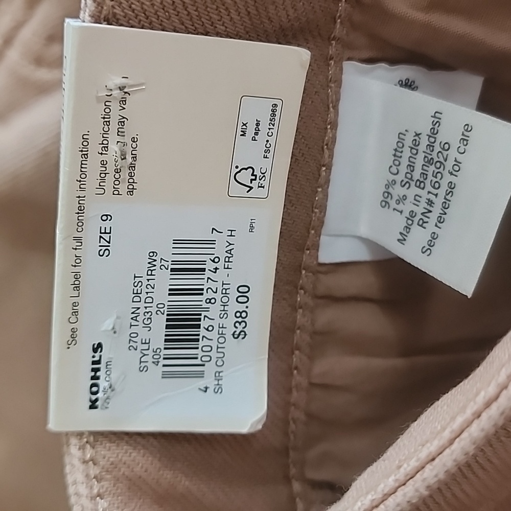NWT Juniors SO Jean Shorts - Picture 4 of 5